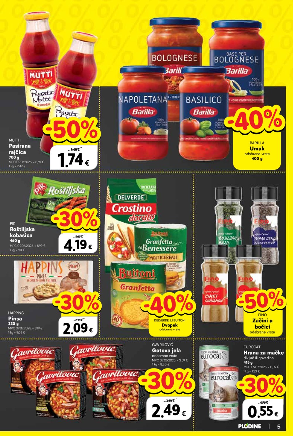 Plodine katalog Akcija 17.09. - 23.09.2025. 
