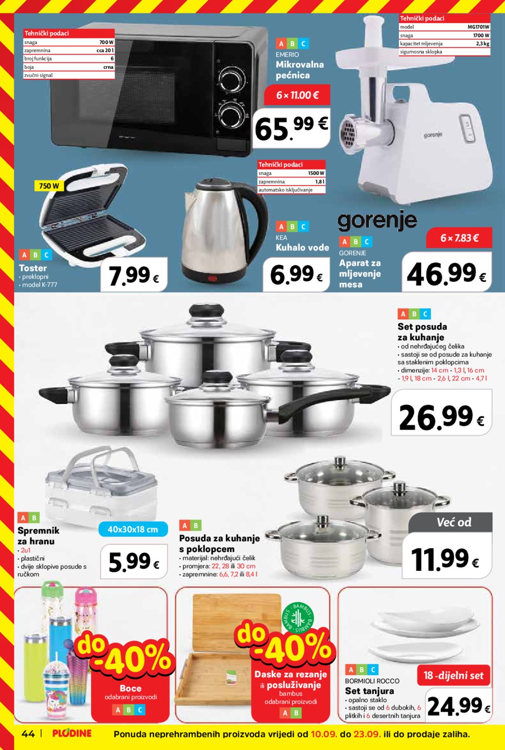 Plodine katalog Akcija 17.09. - 23.09.2025. 