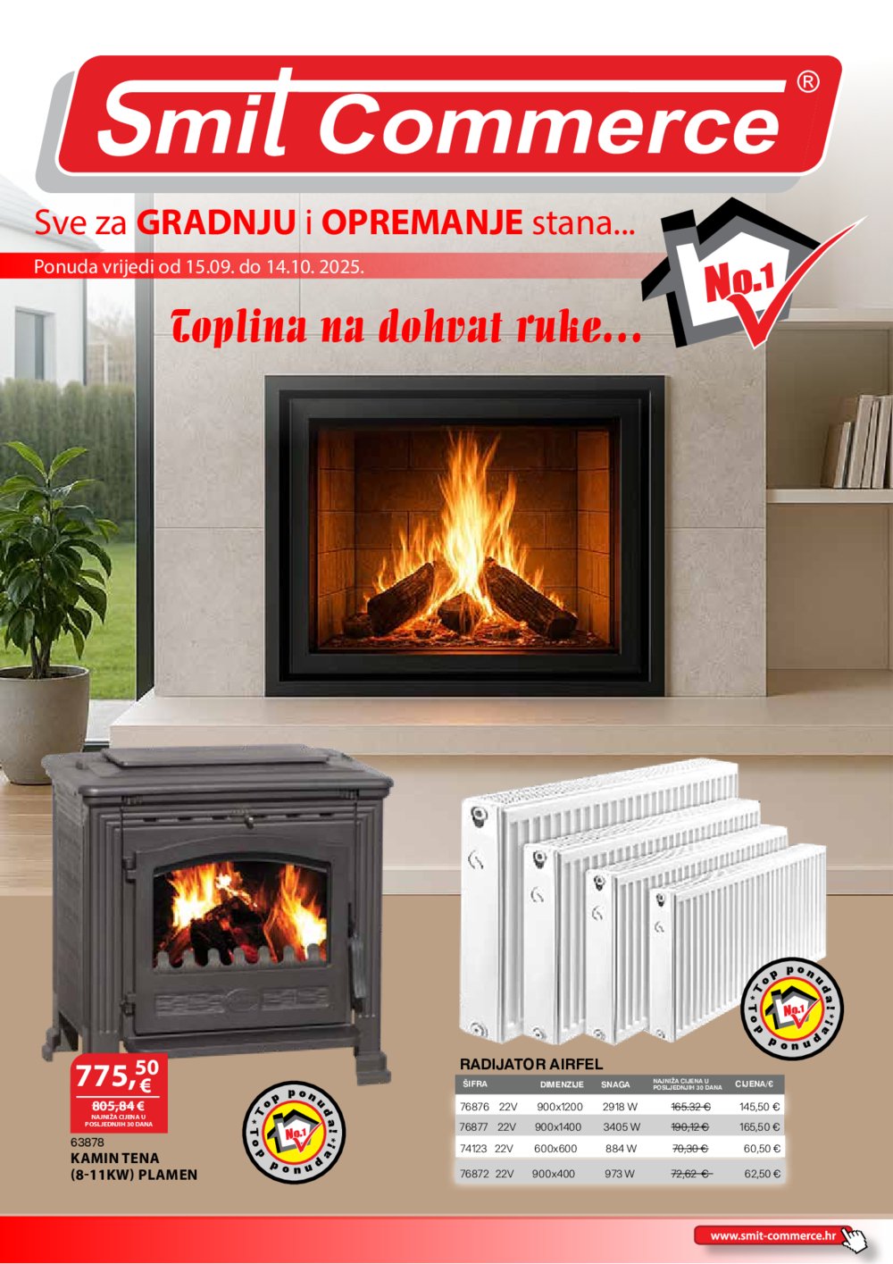 Smit Commerce katalog Sve za gradnju i opremanje stana 15.09. - 14.10.2025.