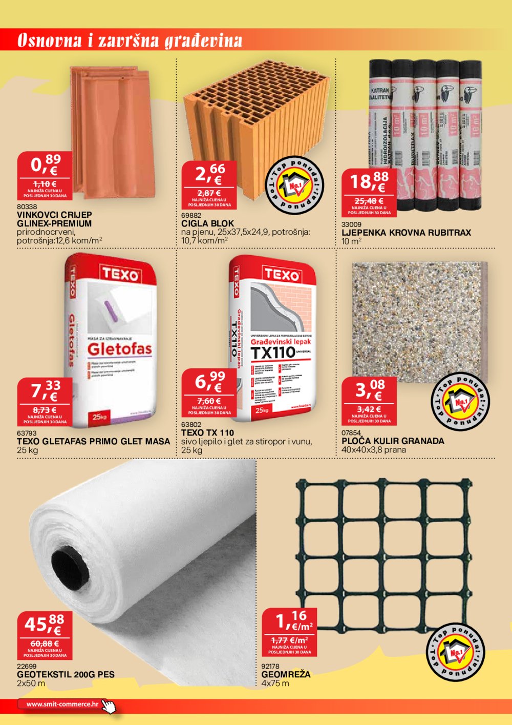 Smit Commerce katalog Sve za gradnju i opremanje stana 15.09. - 14.10.2025.