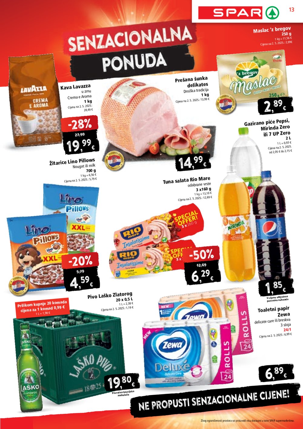 SPAR katalog Akcija 17.09. - 23.09.2025.