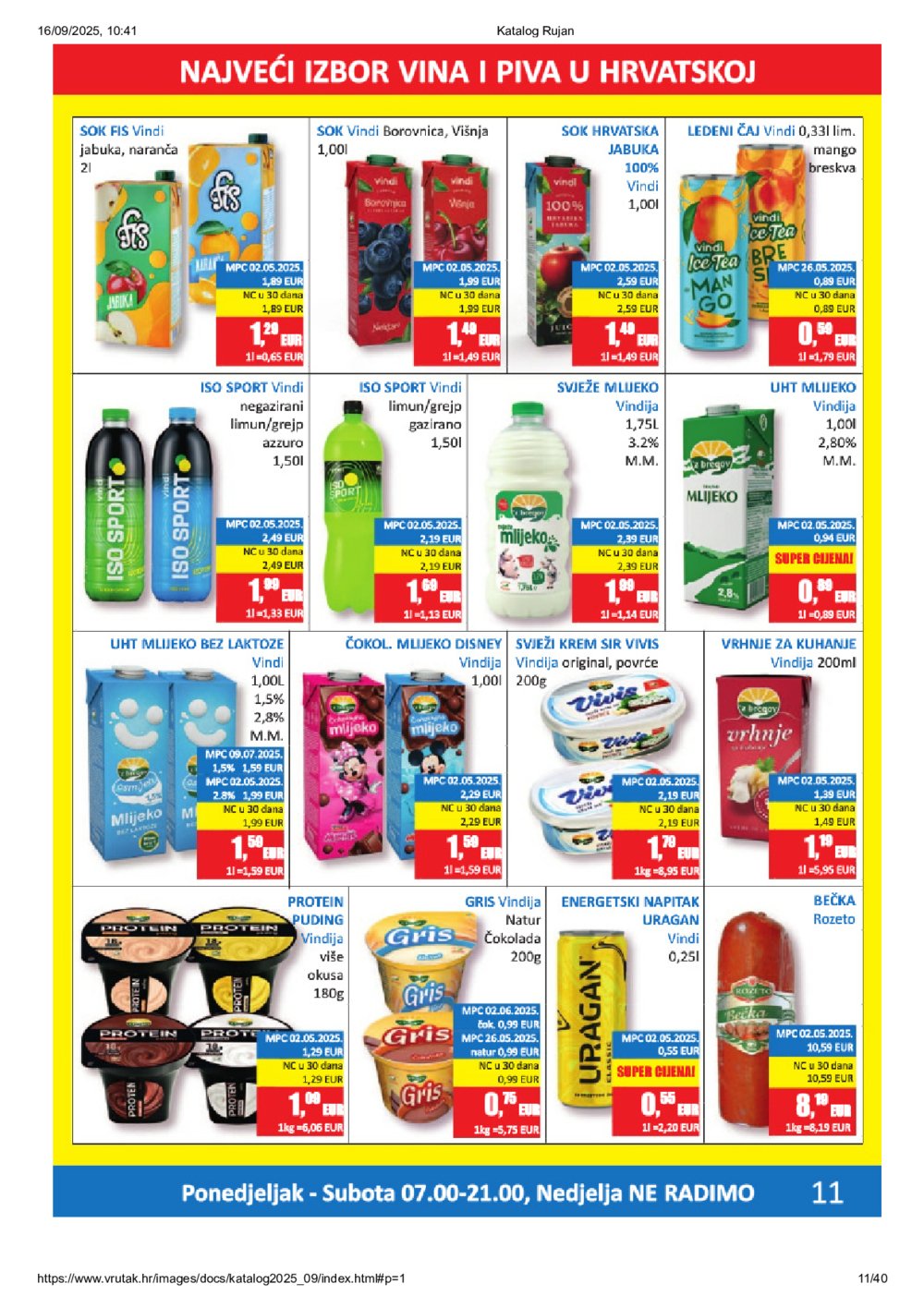 Vrutak katalog Akcija 15.09.-28.09.2025.