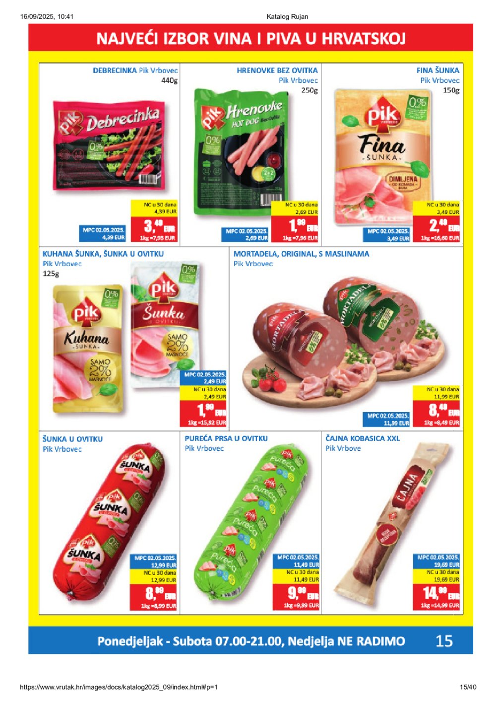 Vrutak katalog Akcija 15.09.-28.09.2025.