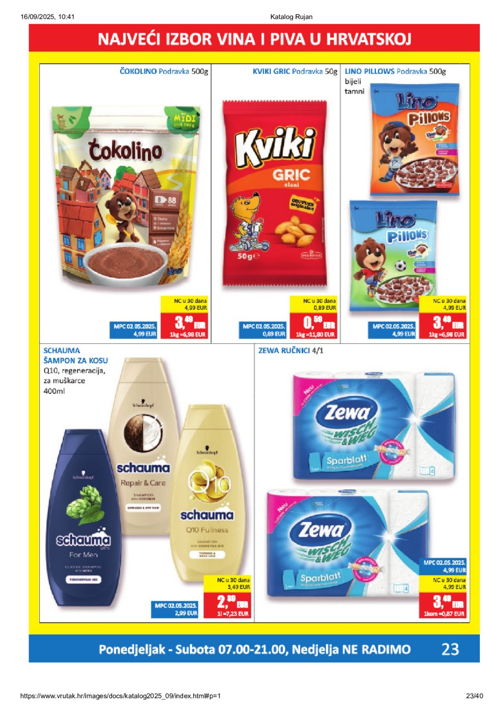 Vrutak katalog Akcija 15.09.-28.09.2025.