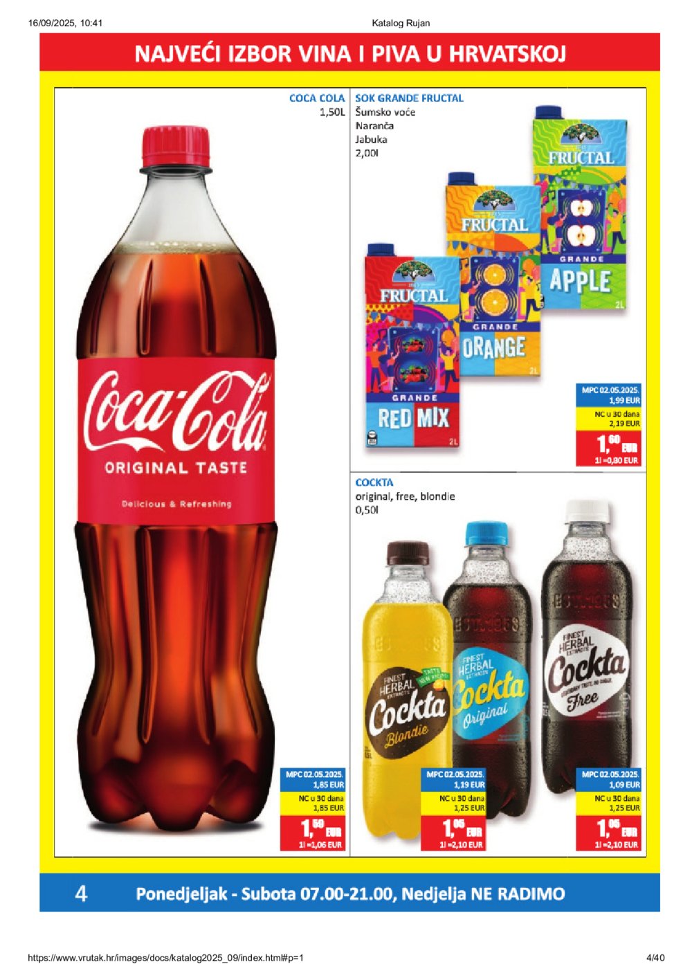 Vrutak katalog Akcija 15.09.-28.09.2025.