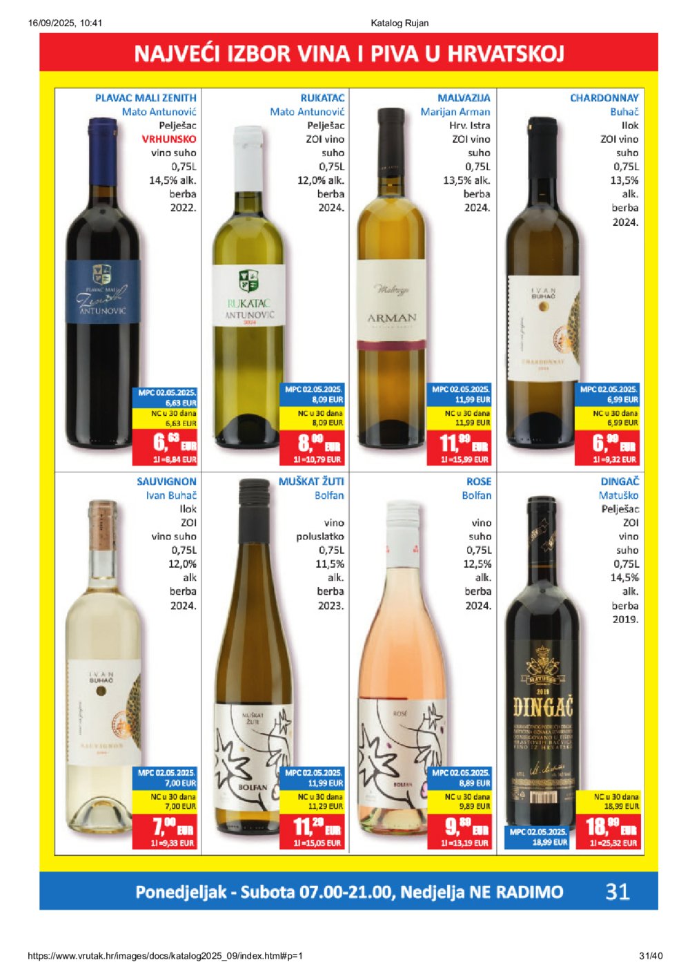 Vrutak katalog Akcija 15.09.-28.09.2025.