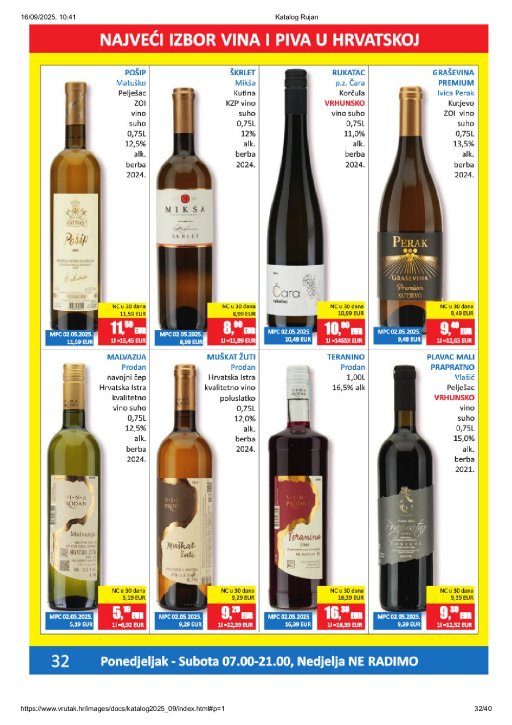 Vrutak katalog Akcija 15.09.-28.09.2025.