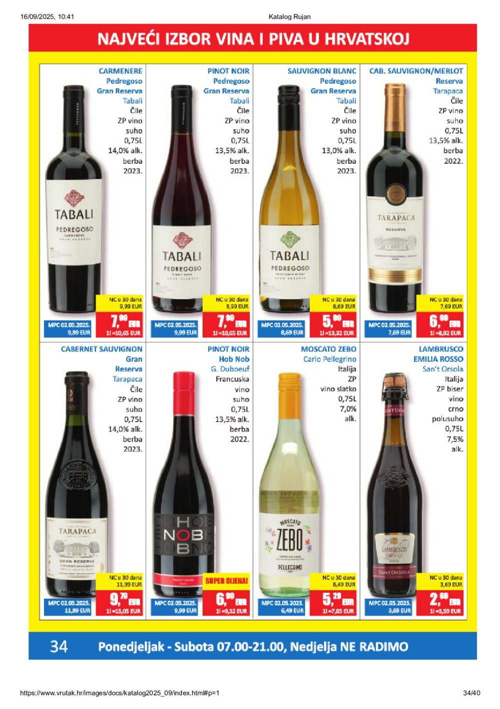 Vrutak katalog Akcija 15.09.-28.09.2025.
