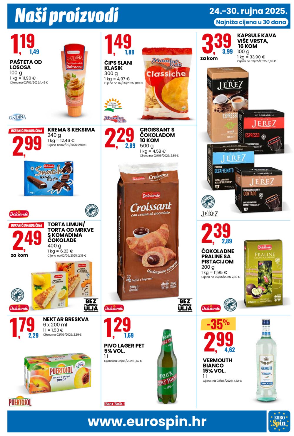 Eurospin katalog Pametna kupnja 24.09. - 30.09.2025.