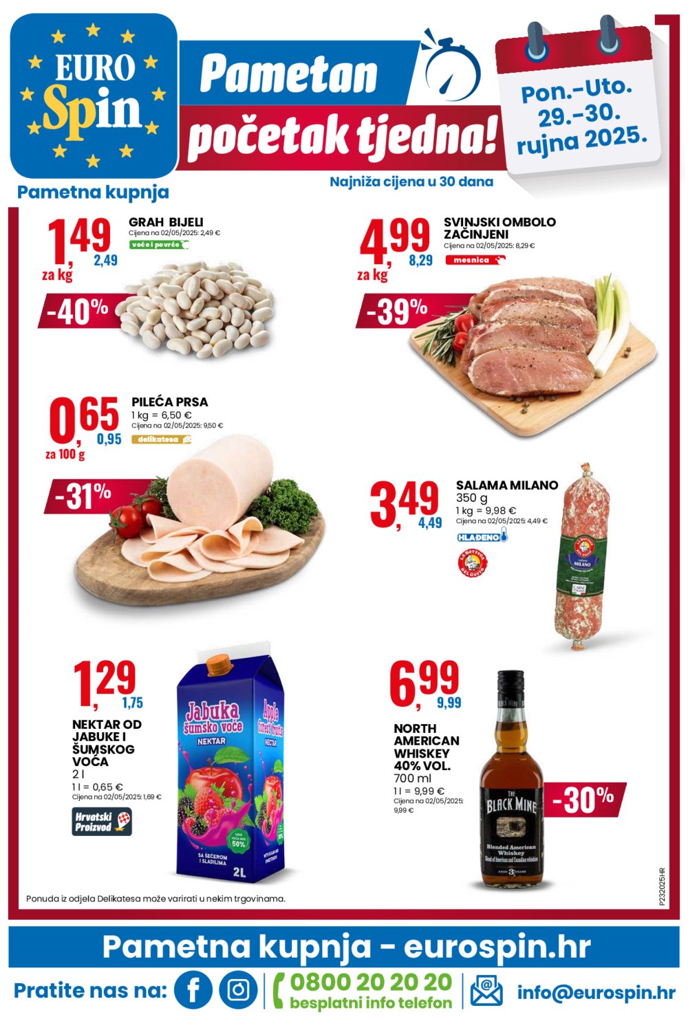 Eurospin katalog Pametna kupnja 24.09. - 30.09.2025.