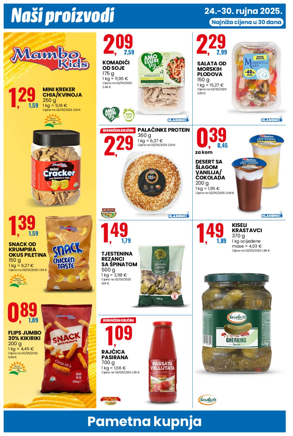 Eurospin katalog Pametna kupnja 24.09. - 30.09.2025.