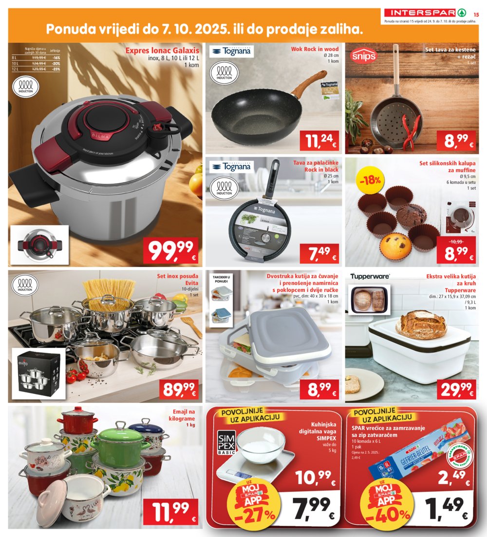 INTERSPAR katalog Akcija 24.09. - 30.09.2025.