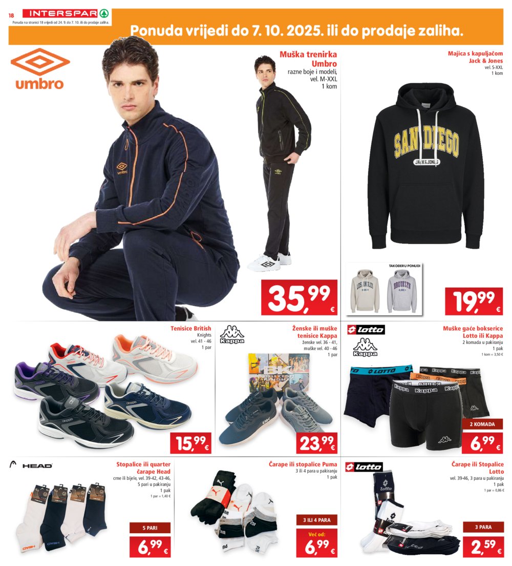INTERSPAR katalog Akcija 24.09. - 30.09.2025.