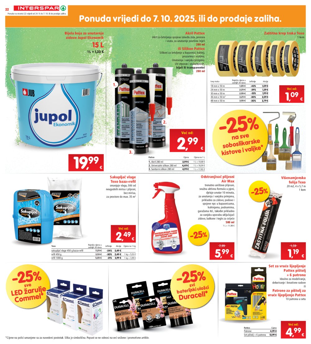 INTERSPAR katalog Akcija 24.09. - 30.09.2025.