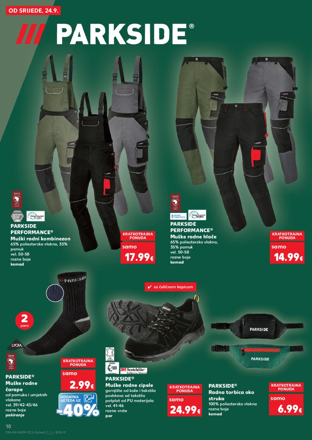 Kaufland katalog Neprehrambenih proizvoda 24.09. - 30.09.2025. Odabrane poslovnice