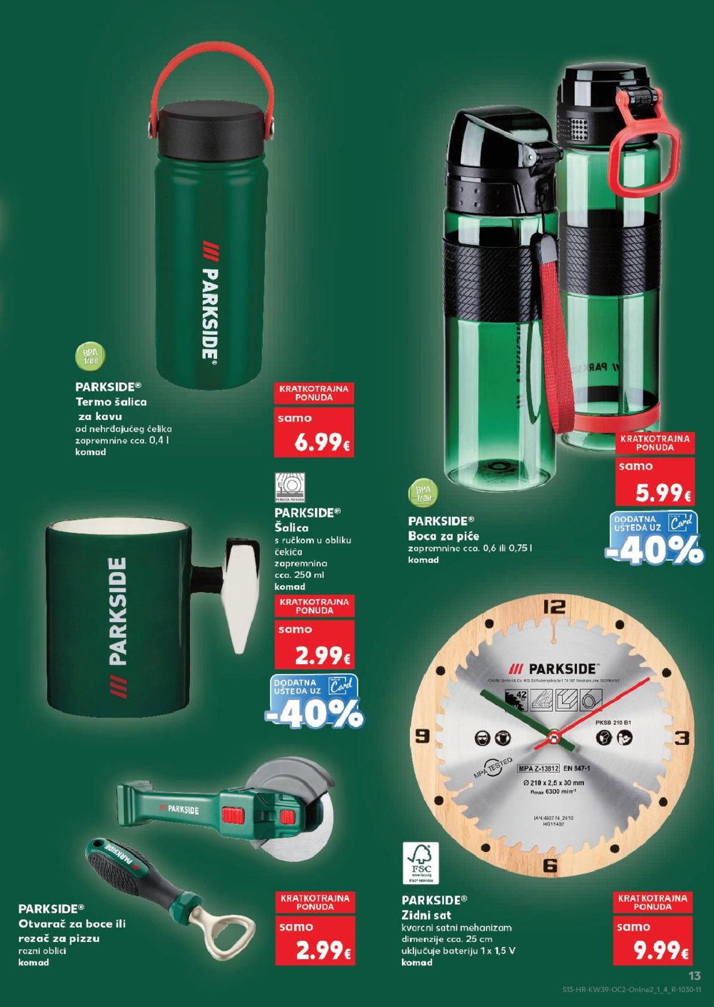 Kaufland katalog Neprehrambenih proizvoda 24.09. - 30.09.2025. Odabrane poslovnice
