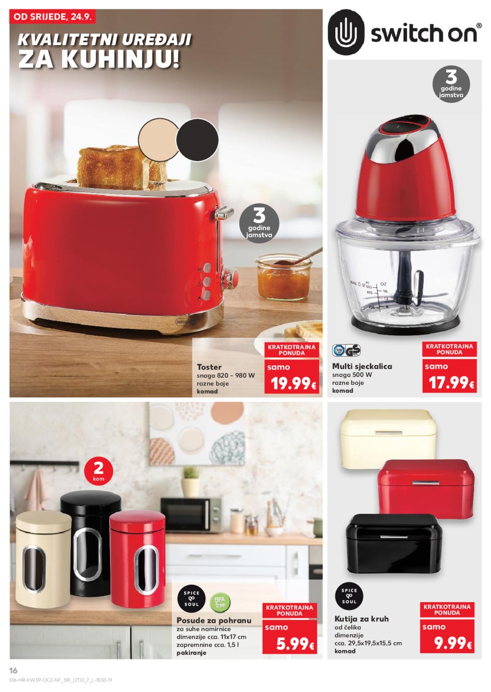 Kaufland katalog Neprehrambenih proizvoda 24.09. - 30.09.2025. Odabrane poslovnice