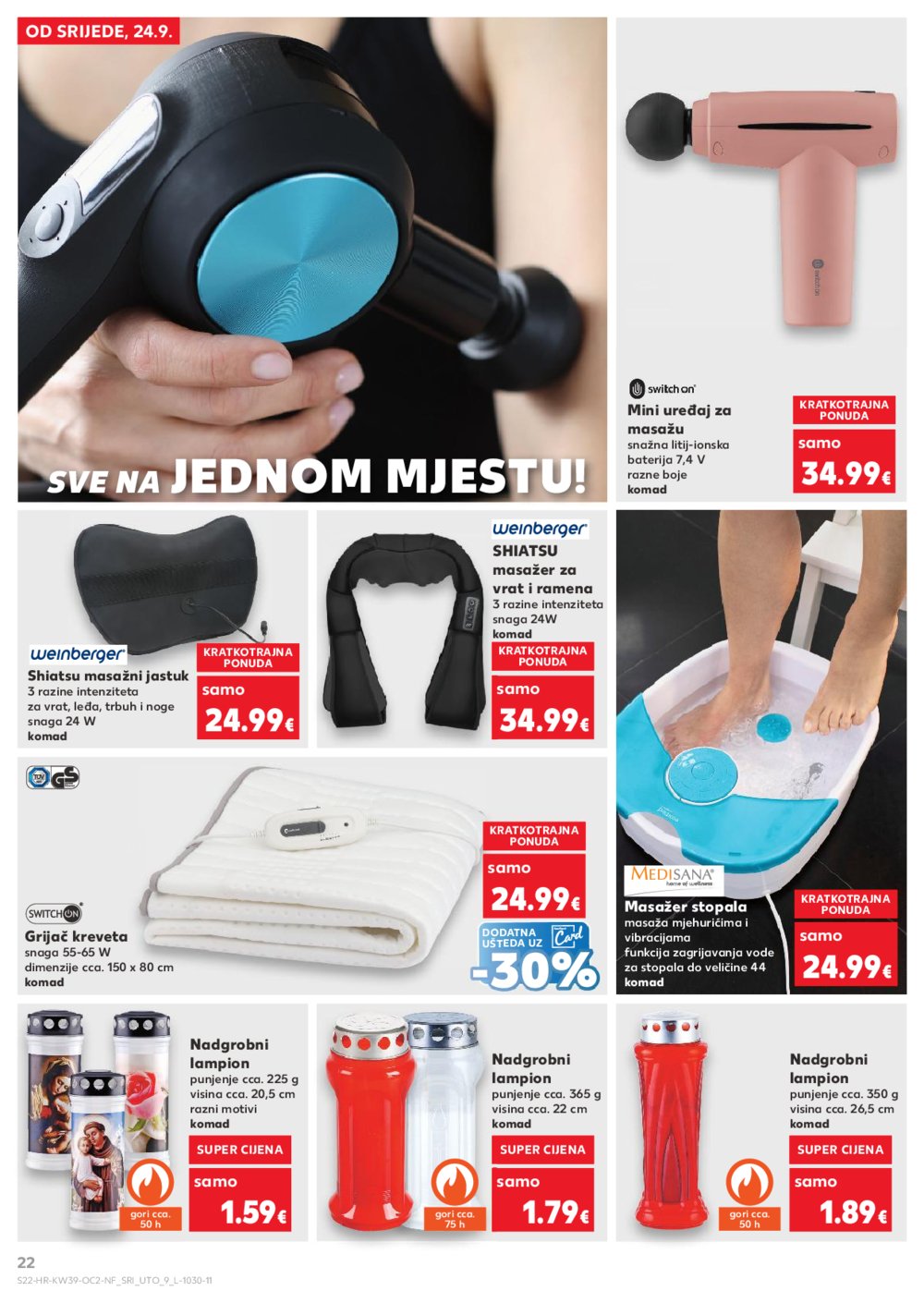 Kaufland katalog Neprehrambenih proizvoda 24.09. - 30.09.2025. Odabrane poslovnice