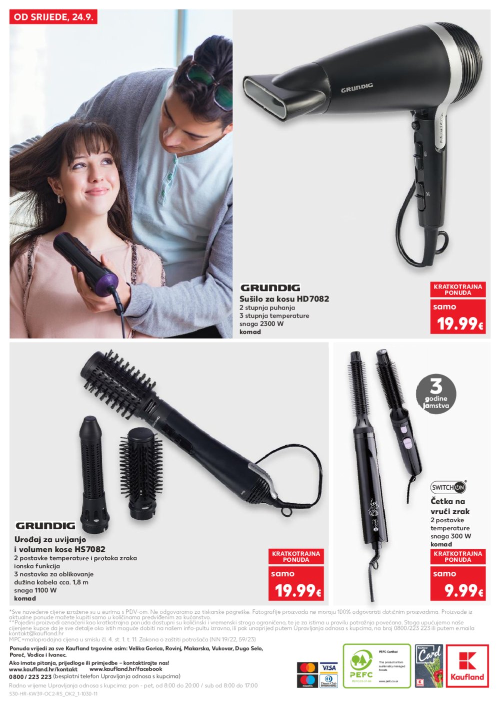 Kaufland katalog Neprehrambenih proizvoda 24.09. - 30.09.2025. Odabrane poslovnice
