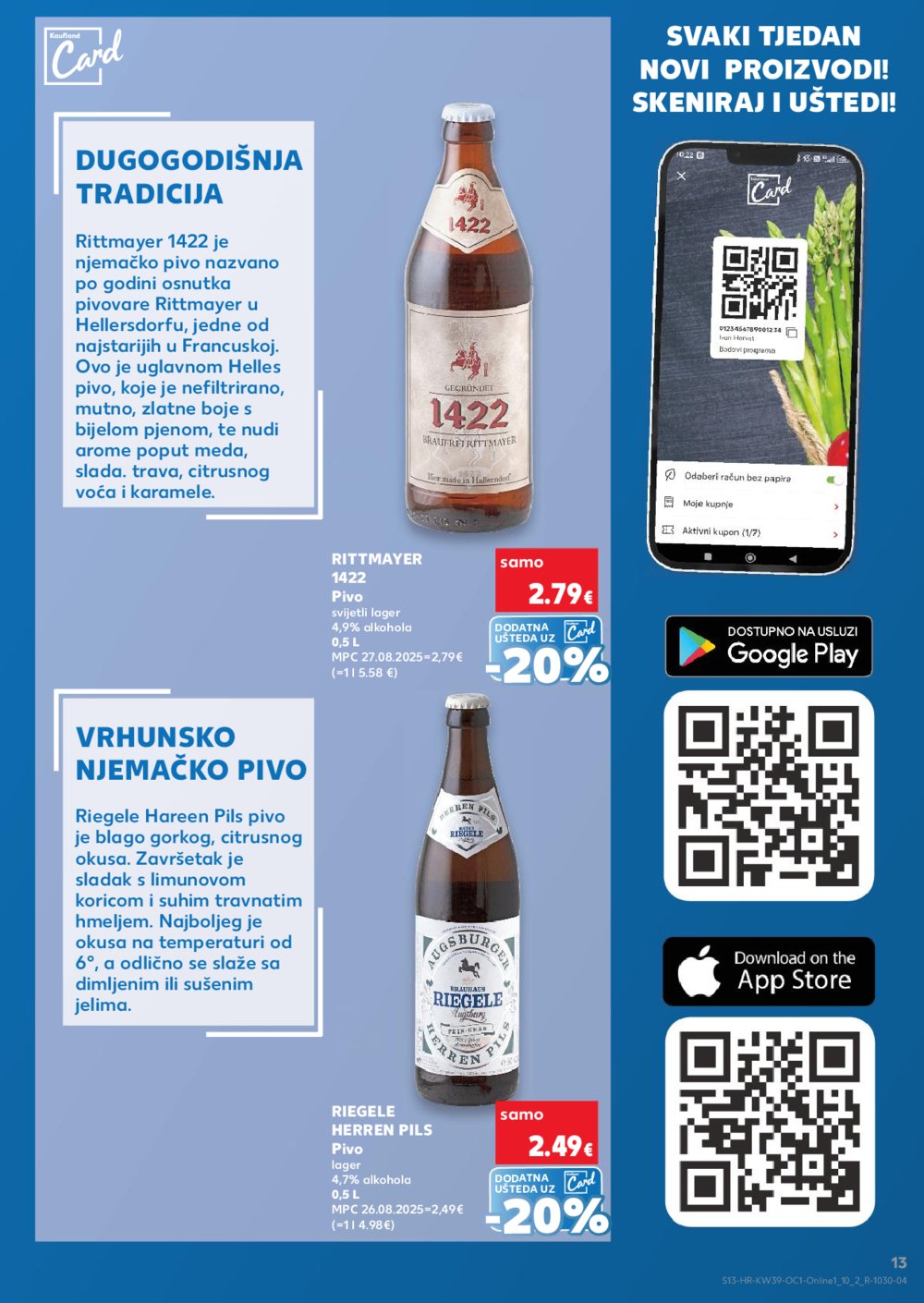 Kaufland katalog Robne marke 24.09. - 30.09.2025. Odabrane poslovnice
