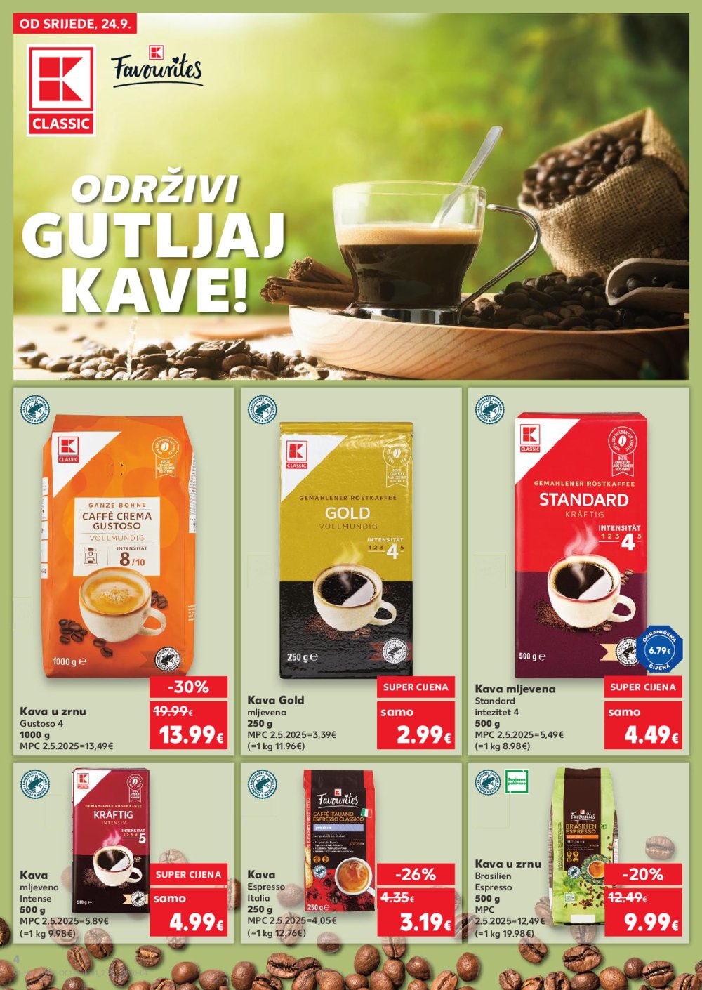 Kaufland katalog Robne marke 24.09. - 30.09.2025. Odabrane poslovnice