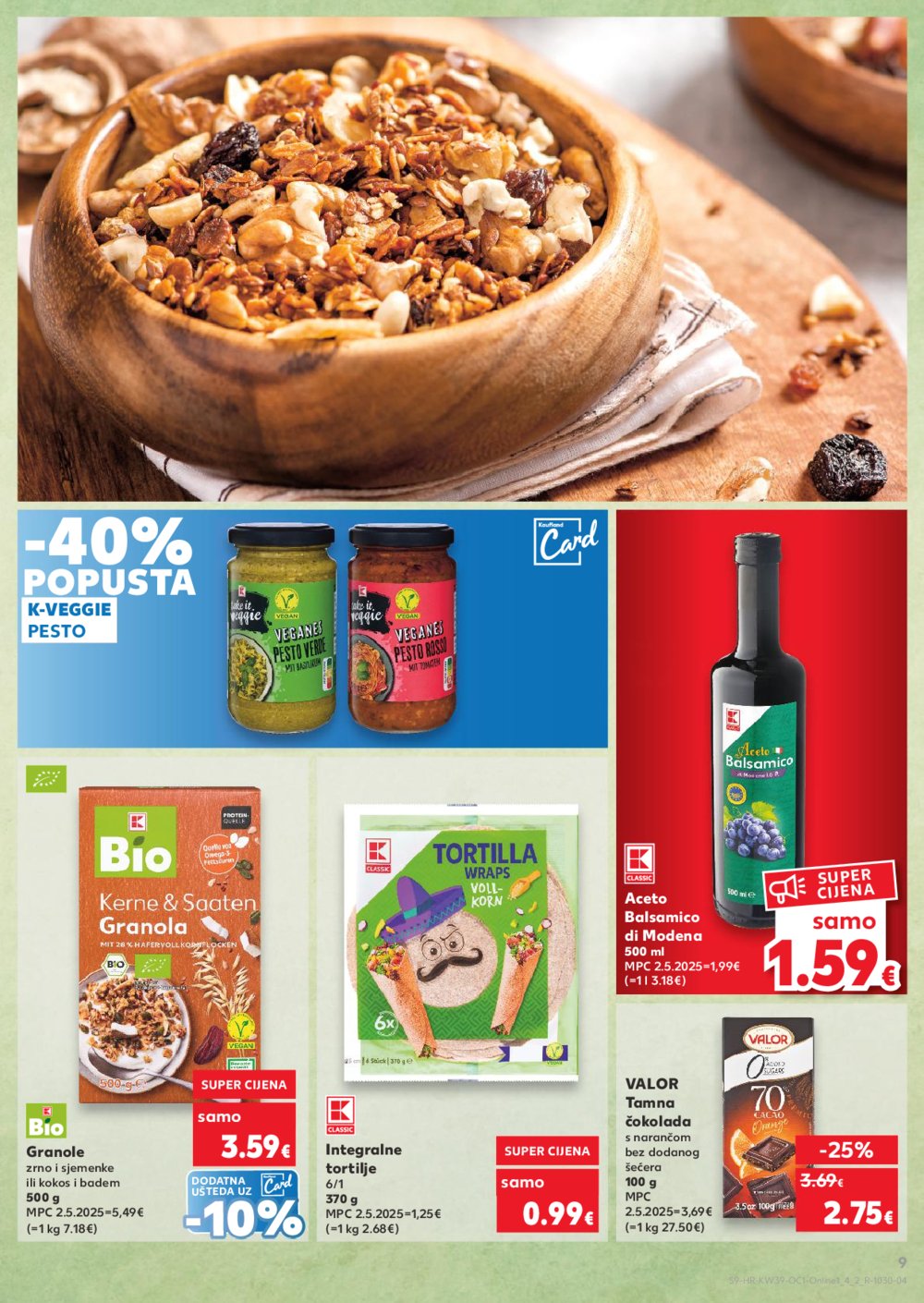 Kaufland katalog Robne marke 24.09. - 30.09.2025. Odabrane poslovnice
