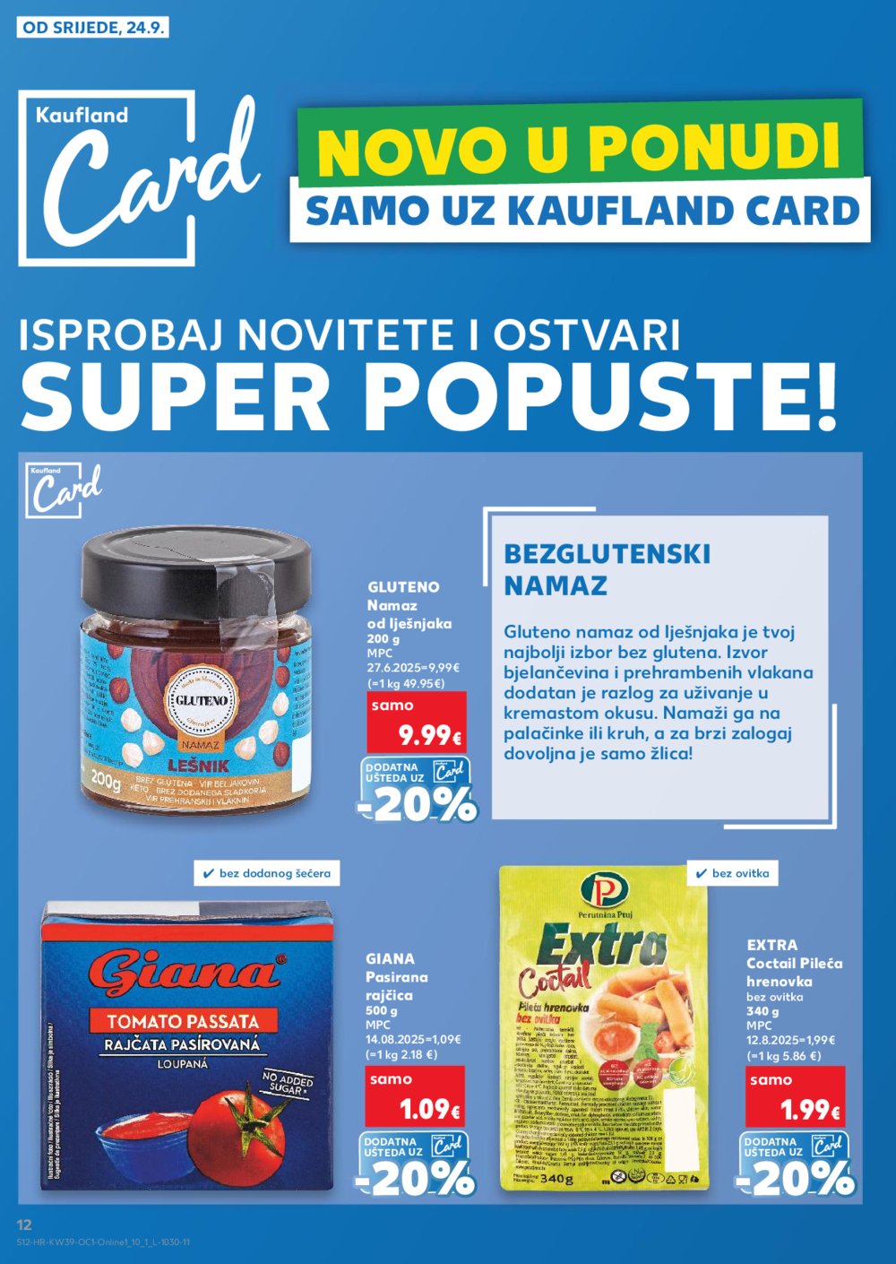 Kaufland katalog Robne marke 24.09. - 30.09.2025. Split