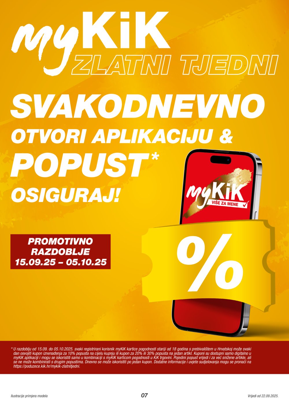 Kik Katalog Akcija 22.09. - 28.09.2025.