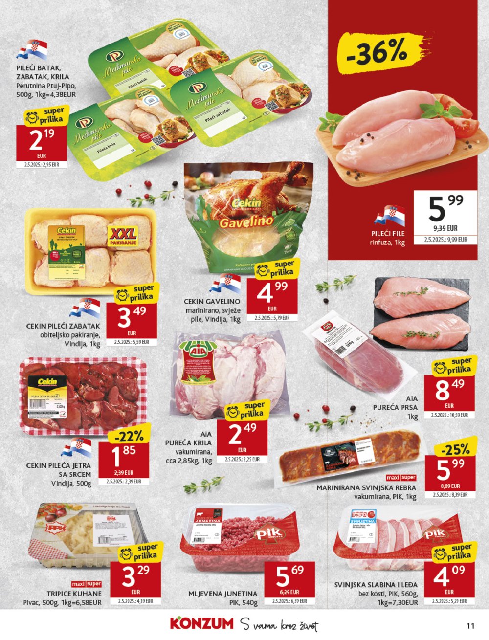 Konzum katalog Akcija 24.09. - 30.09.2025.