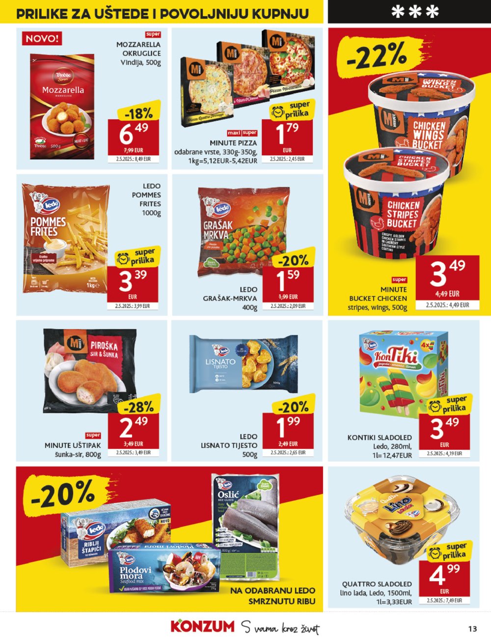 Konzum katalog Akcija 24.09. - 30.09.2025.