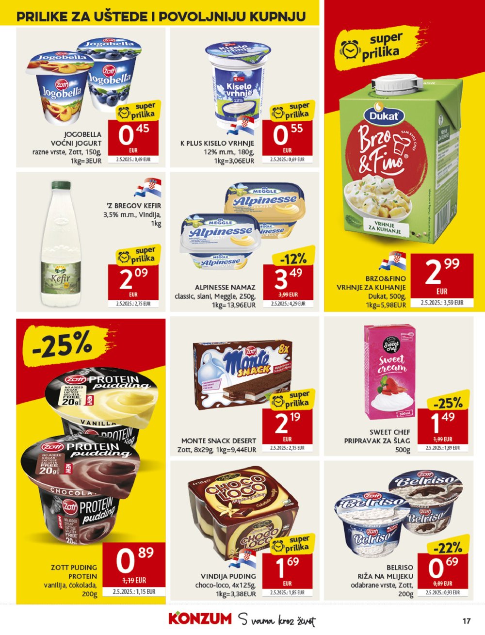 Konzum katalog Akcija 24.09. - 30.09.2025.