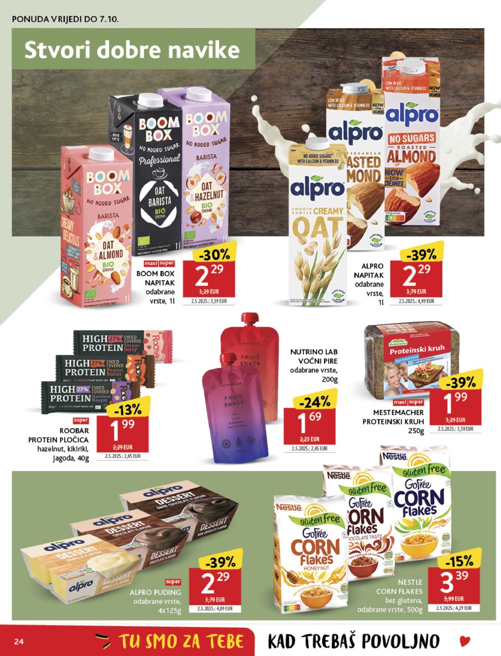 Konzum katalog Akcija 24.09. - 30.09.2025.