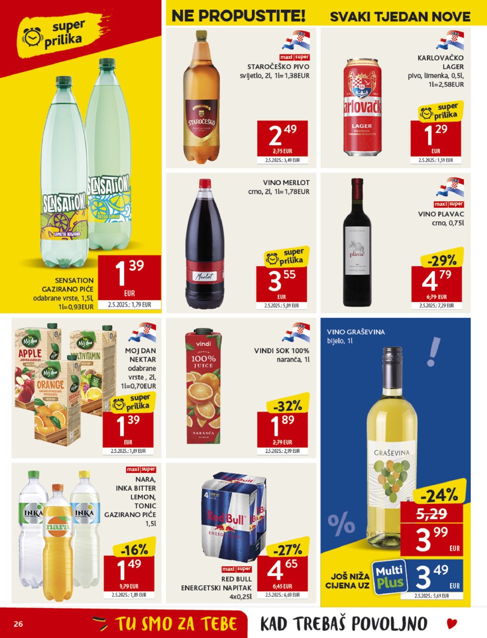 Konzum katalog Akcija 24.09. - 30.09.2025.