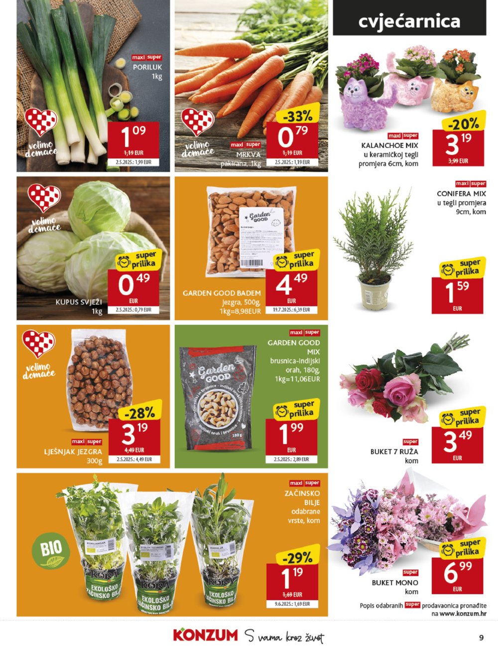 Konzum katalog Akcija 24.09. - 30.09.2025.