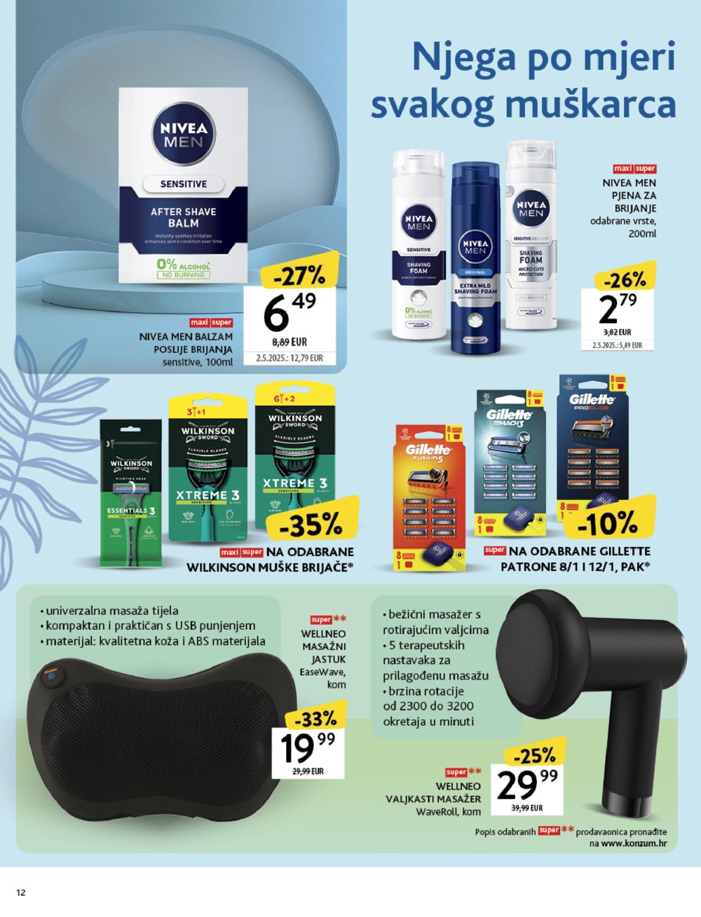 Konzum katalog Ljepota i njega 22.09. - 05.10.2025.
