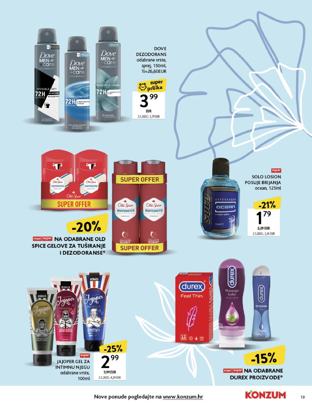 Konzum katalog Ljepota i njega 22.09. - 05.10.2025.
