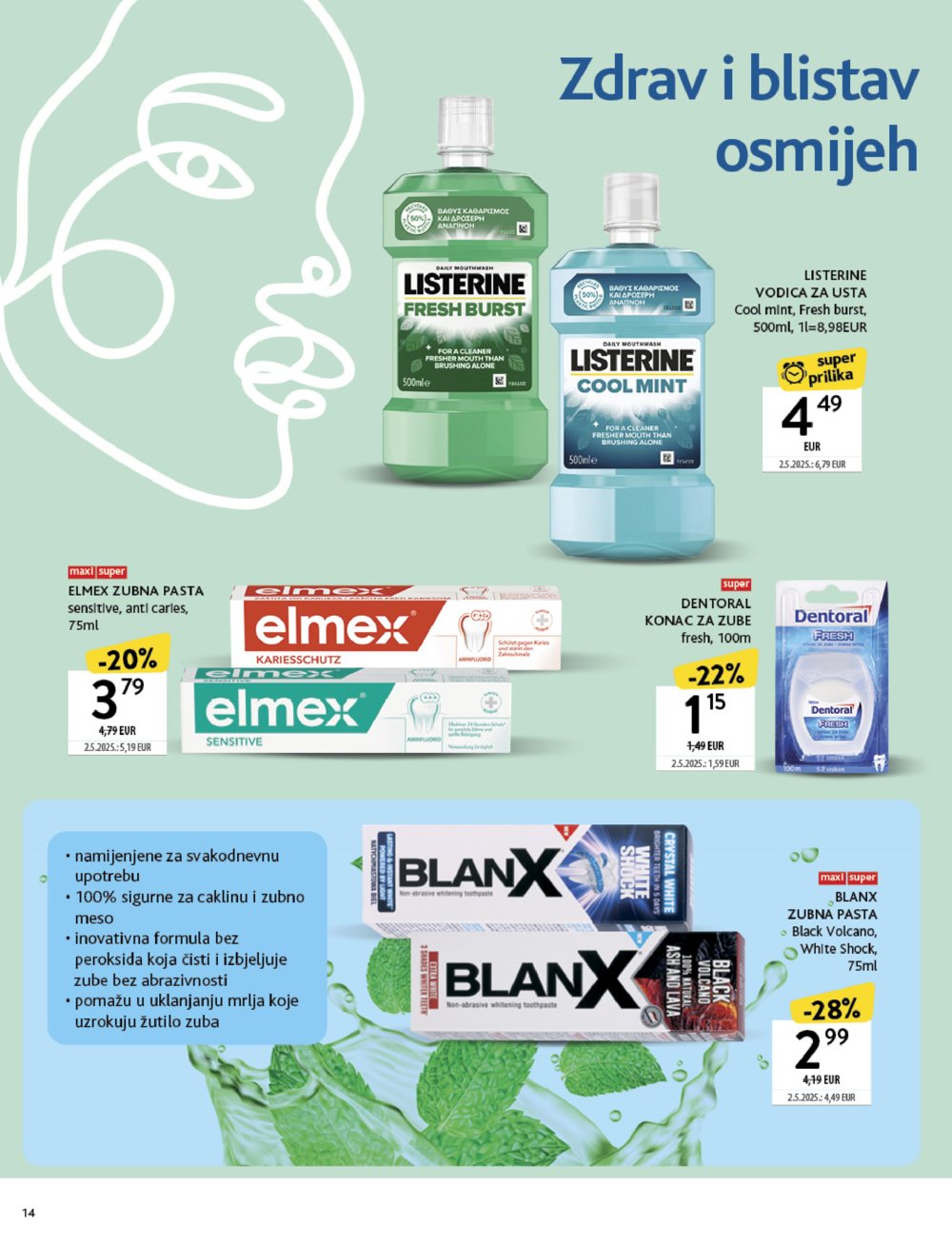 Konzum katalog Ljepota i njega 22.09. - 05.10.2025.