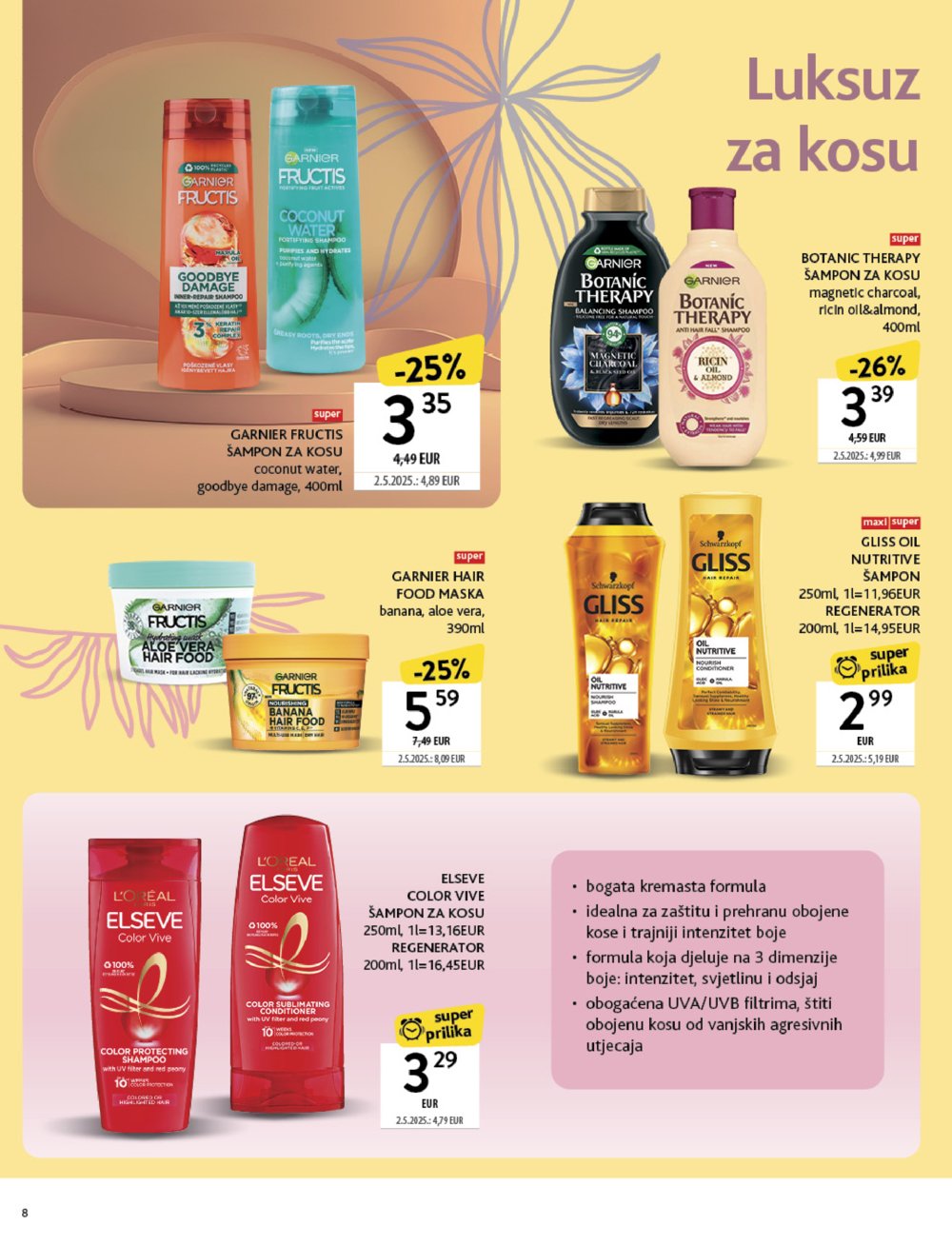 Konzum katalog Ljepota i njega 22.09. - 05.10.2025.