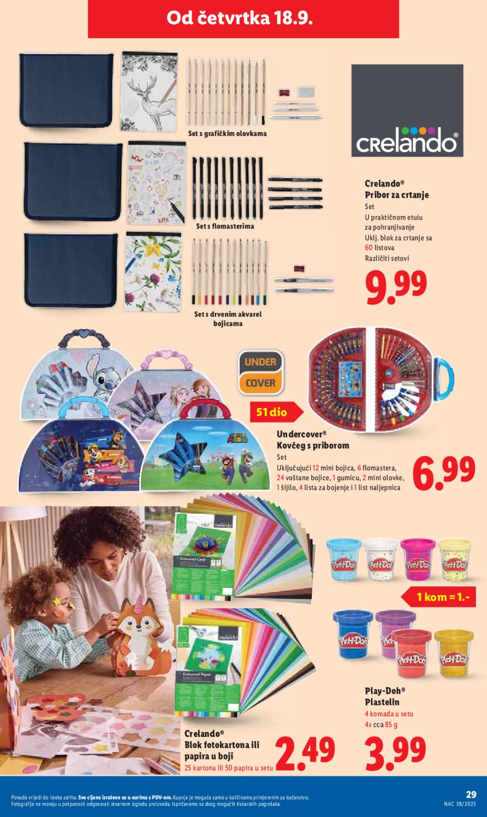 Lidl katalog Super ponuda od četvrtka 18.09 - 21.09.2025.
