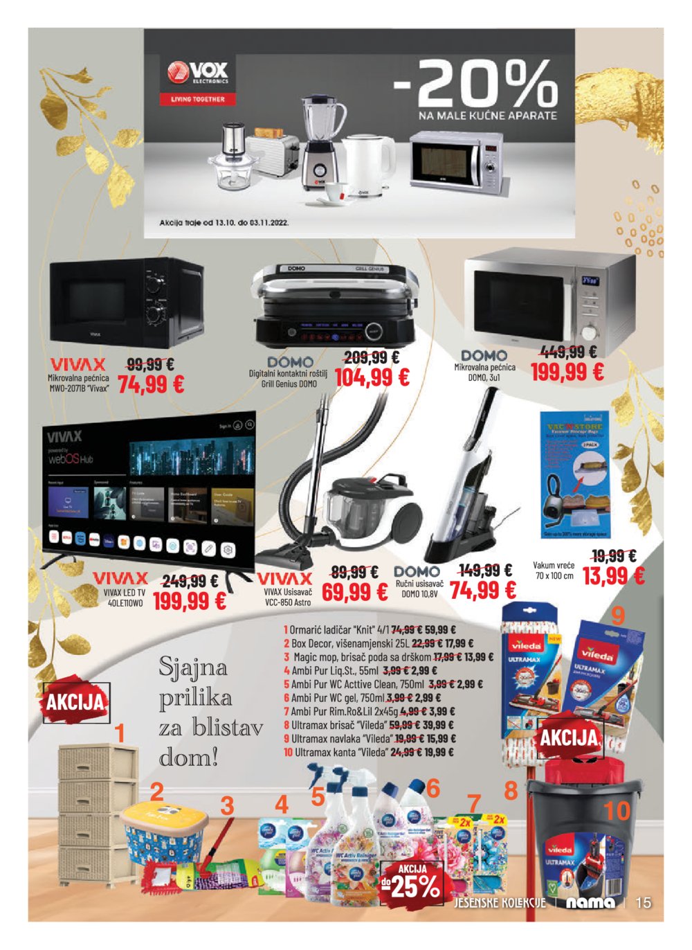 Nama katalog Akcija 18.09. - 18.10.2025.