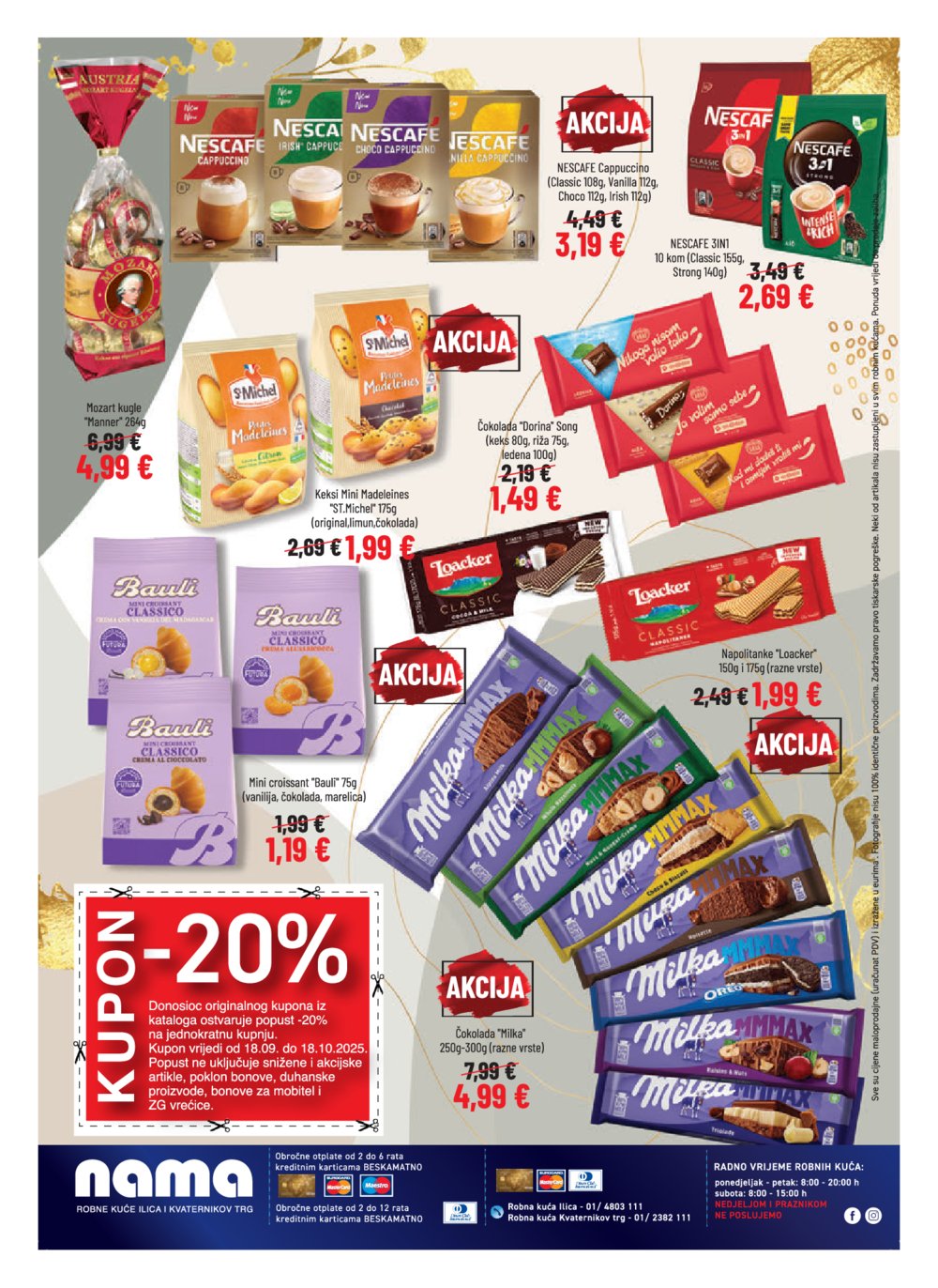 Nama katalog Akcija 18.09. - 18.10.2025.
