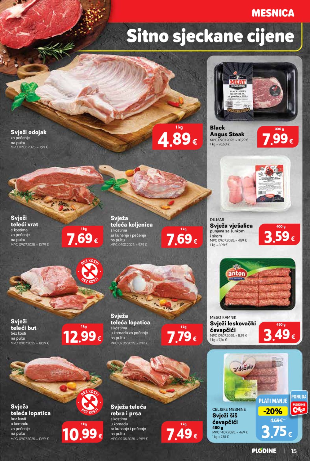 Plodine katalog Akcija 24.09. - 30.09.2025.