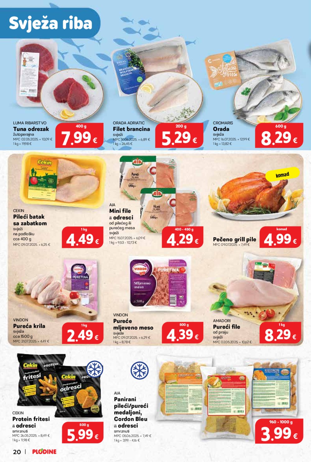 Plodine katalog Akcija 24.09. - 30.09.2025.