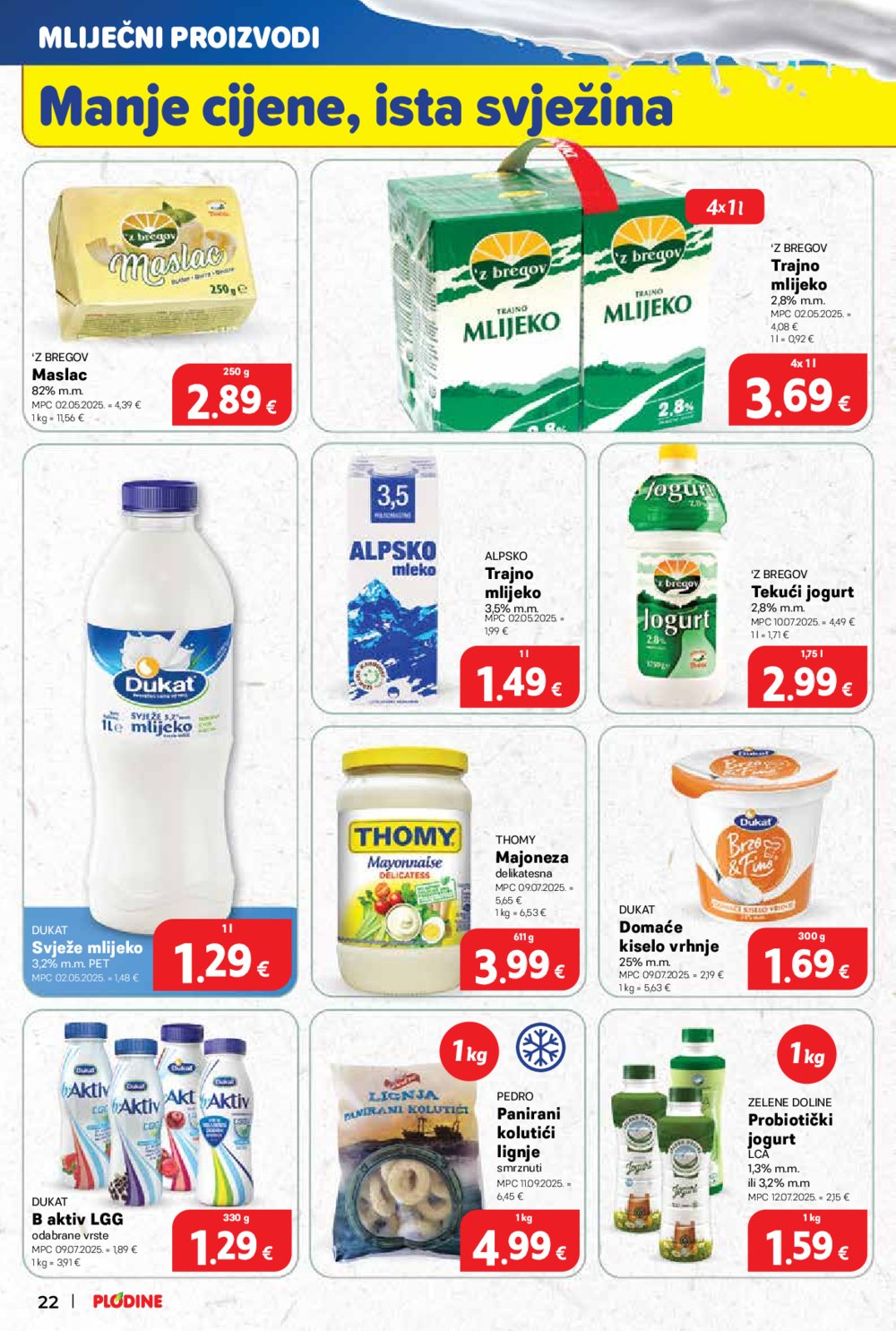 Plodine katalog Akcija 24.09. - 30.09.2025.