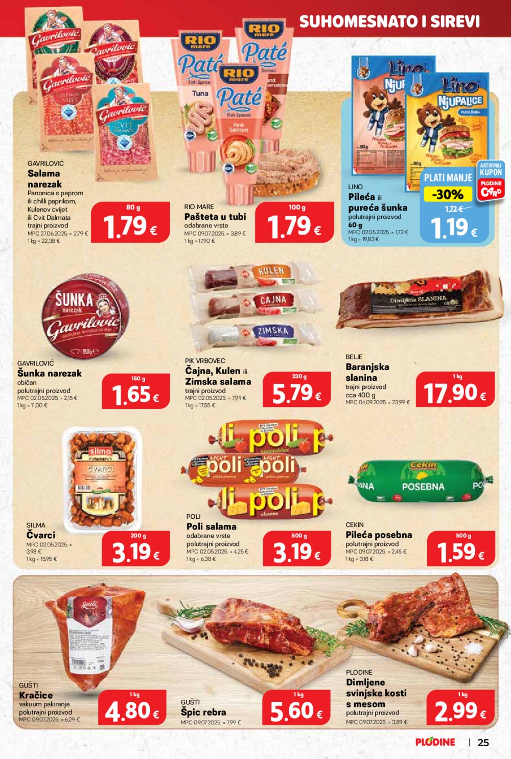 Plodine katalog Akcija 24.09. - 30.09.2025.
