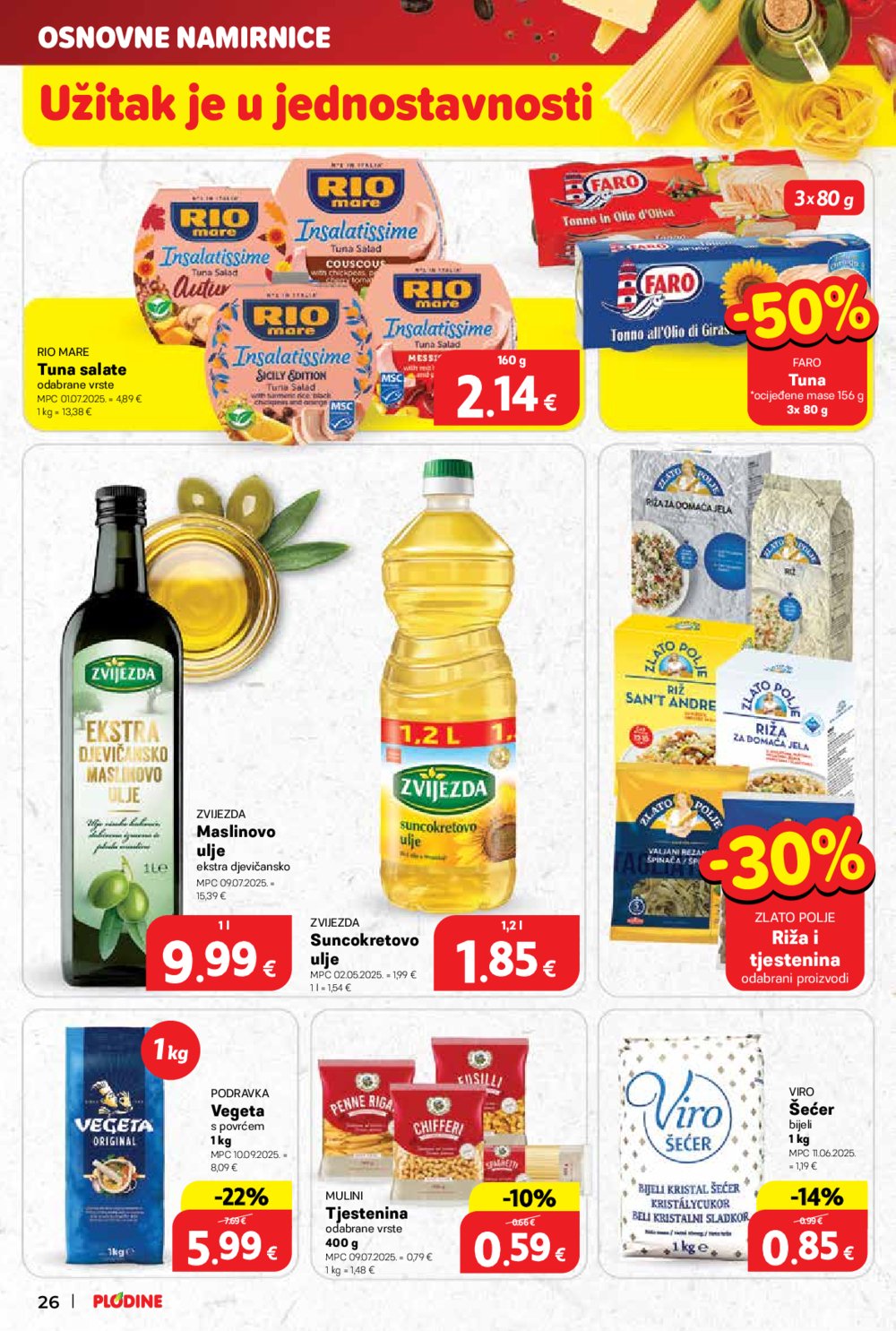 Plodine katalog Akcija 24.09. - 30.09.2025.