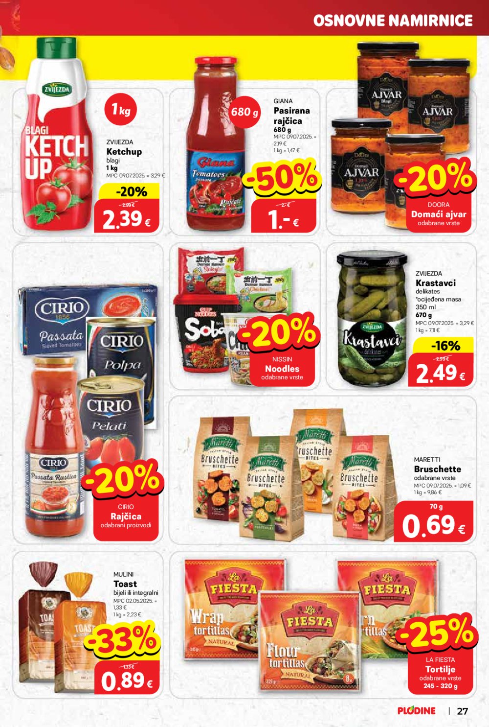 Plodine katalog Akcija 24.09. - 30.09.2025.