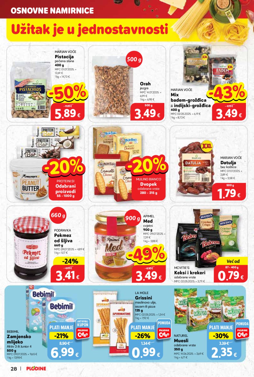 Plodine katalog Akcija 24.09. - 30.09.2025.