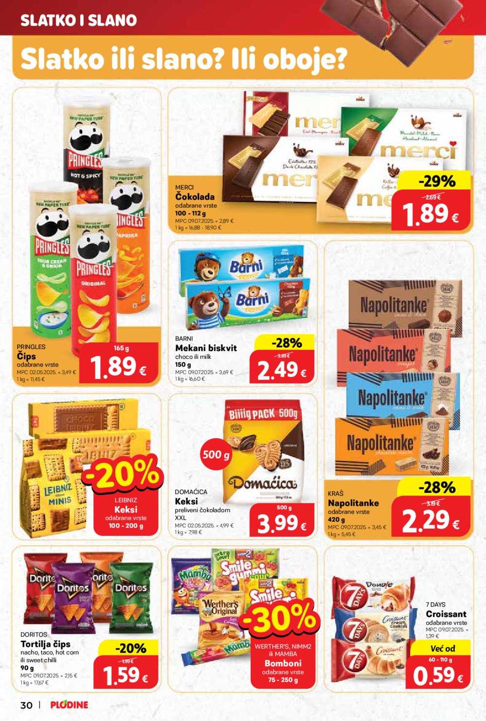 Plodine katalog Akcija 24.09. - 30.09.2025.