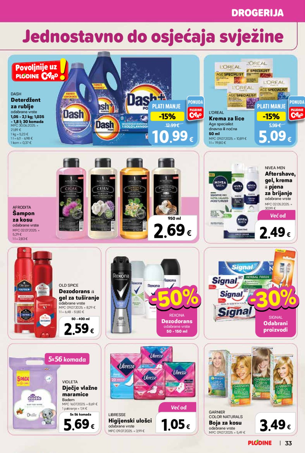Plodine katalog Akcija 24.09. - 30.09.2025.